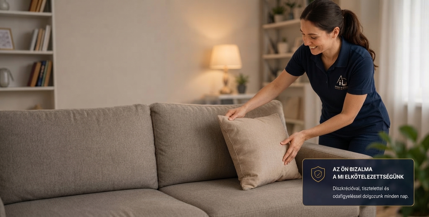 Assist & Clean munkatárs otthoni környezetben